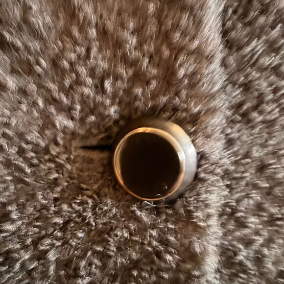 Dolce & Gabbana Vintage Y2K Black Coat with Fur Collar SC EU 38/ US 6 - Picture 16 of 16